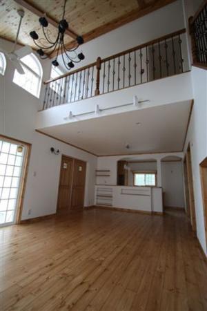 開放感いっぱいの吹抜け