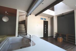 オープンタイプで使いやすいキッチン。