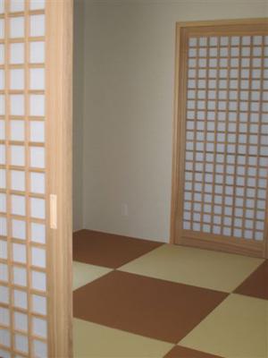 和室もあります。日本人には欠かせない、ゴロンとくつろげるスペースです。