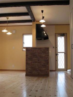 使いやすいアイランドキッチンは奥様の憧れです。